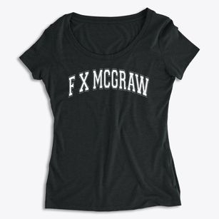 F X Mcgraw Elementary School Varsity Arch Women's Premium Scoop Neck