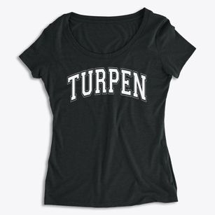 Turpen Elementary School Varsity Arch Women's Premium Scoop Neck