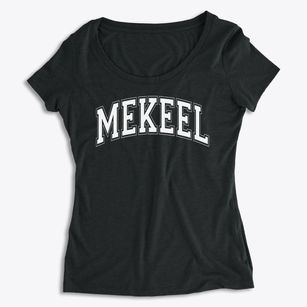 Mekeel Christian School Varsity Arch Women's Premium Scoop Neck