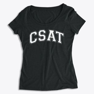 Charter School For Applied Technologies Varsity Arch Women's Premium Scoop Neck