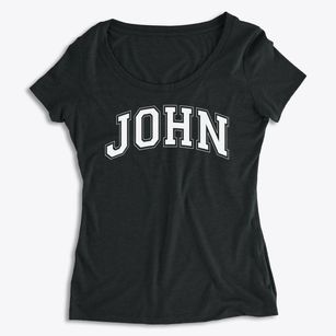 Ps 137 John L Bernstein Varsity Arch Women's Premium Scoop Neck