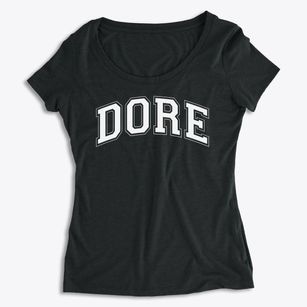 Dore Academy Varsity Arch Women's Premium Scoop Neck