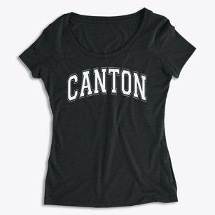 Canton Middle School Varsity Arch Women's Premium Scoop Neck