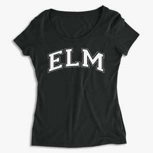 Elm Middle School Varsity Arch Women's Premium Scoop Neck