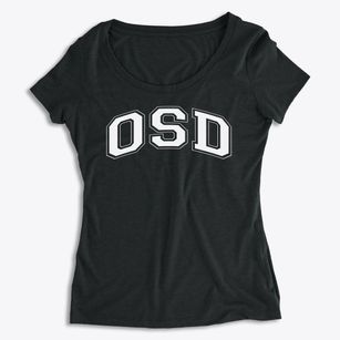 Ohio School For The Deaf Varsity Arch Women's Premium Scoop Neck