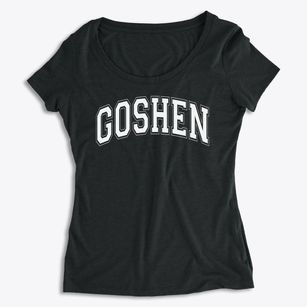 Goshen Center Elementary School Varsity Arch Women's Premium Scoop Neck