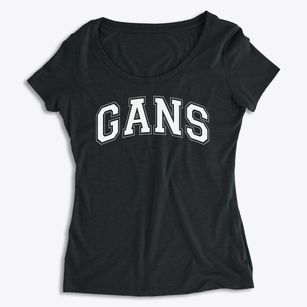 Gans Elementary School Varsity Arch Women's Premium Scoop Neck