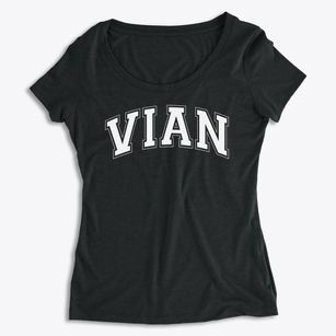 Vian Middle School Varsity Arch Women's Premium Scoop Neck
