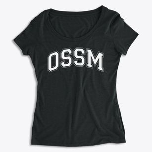 Oklahoma School Of Science And Mathematics Varsity Arch Women's Premium Scoop Neck