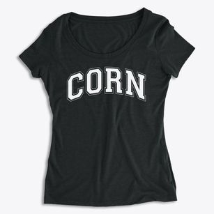 Corn Bible Academy Varsity Arch Women's Premium Scoop Neck
