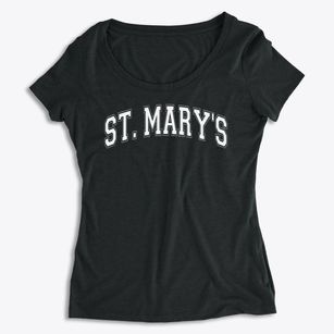 Saint Mary's School Varsity Arch Women's Premium Scoop Neck