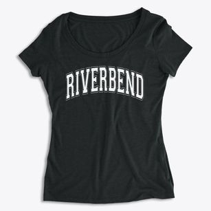 Riverbend Elementary School Varsity Arch Women's Premium Scoop Neck