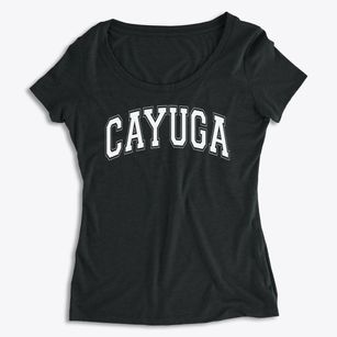 Cayuga Elementary School Varsity Arch Women's Premium Scoop Neck