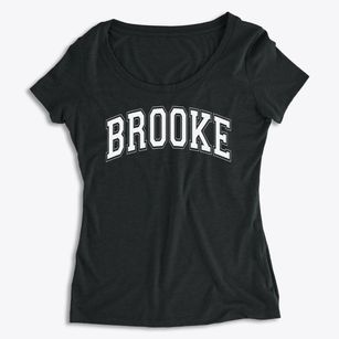 Brooke Elementary School Varsity Arch Women's Premium Scoop Neck