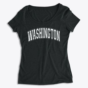 Washington Elementary School Varsity Arch Women's Premium Scoop Neck