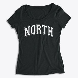 North High School Varsity Arch Women's Premium Scoop Neck