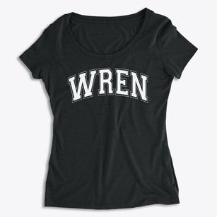 Wren Elementary School Varsity Arch Women's Premium Scoop Neck