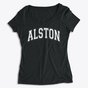 Alston Middle School Varsity Arch Women's Premium Scoop Neck