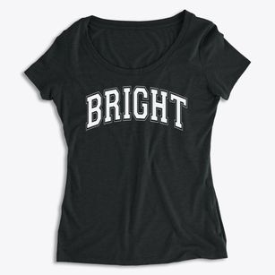 Bright School Varsity Arch Women's Premium Scoop Neck
