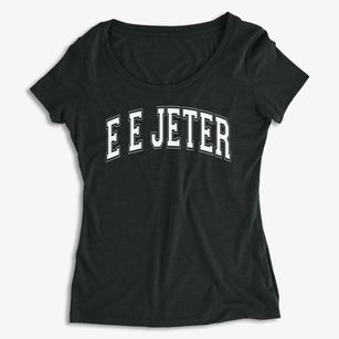 E E Jeter Elementary School Varsity Arch Women's Premium Scoop Neck