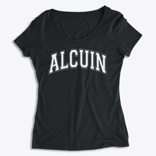 Alcuin School Varsity Arch Women's Premium Scoop Neck