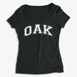 Oak Cliff Special Education Center Varsity Arch Women's Premium Scoop Neck