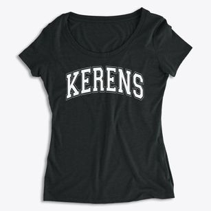 Kerens Elementary School Varsity Arch Women's Premium Scoop Neck