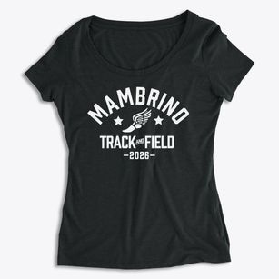 Mambrino School Track and Field Women's Premium Scoop Neck