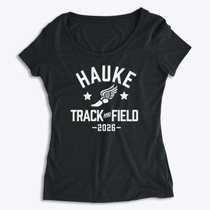 Hauke Alternative School Track and Field Women's Premium Scoop Neck