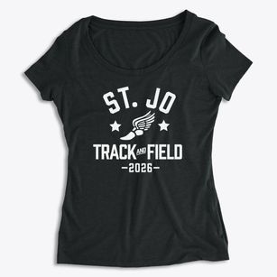 Saint Jo Senior High School Track and Field Women's Premium Scoop Neck