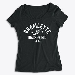 Bramlette Elementary School Track and Field Women's Premium Scoop Neck