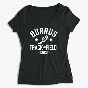 Burrus Elementary School Track and Field Women's Premium Scoop Neck