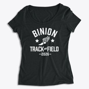 Binion Elementary School Track and Field Women's Premium Scoop Neck
