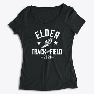 Elder Middle School Track and Field Women's Premium Scoop Neck