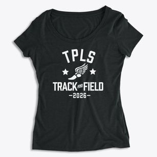 Tpls Christian Homeschool Track and Field Women's Premium Scoop Neck