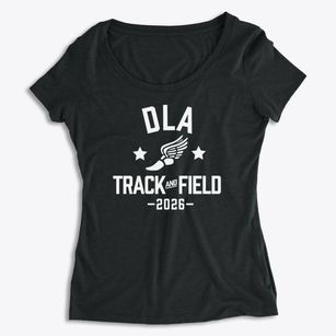 Desert Learning Academy Track and Field Women's Premium Scoop Neck