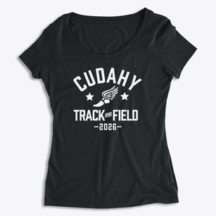 Cudahy Middle School Track and Field Women's Premium Scoop Neck