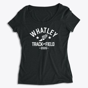 Whatley Elementary School Track and Field Women's Premium Scoop Neck