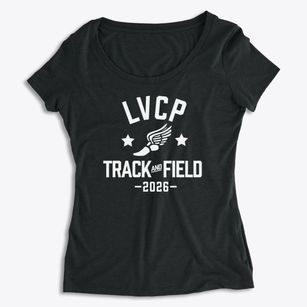 Livermore Valley Charter Prep Track and Field Women's Premium Scoop Neck