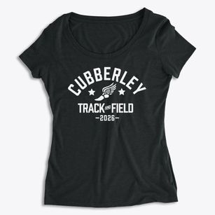 Cubberley Elementary School Track and Field Women's Premium Scoop Neck