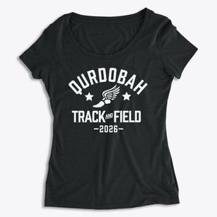 Islamic Studies Institute Qurdobah Track and Field Women's Premium Scoop Neck