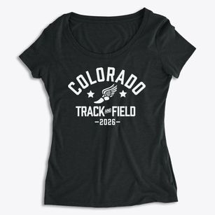 Colorado Timberline Academy Track and Field Women's Premium Scoop Neck