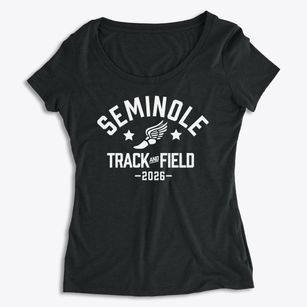 Seminole Middle School Track and Field Women's Premium Scoop Neck