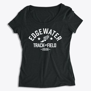 Edgewater Public School Track and Field Women's Premium Scoop Neck