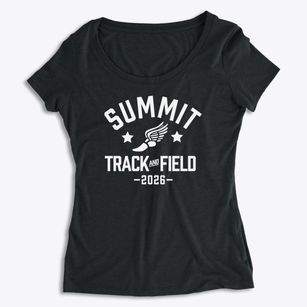 Summit Charter School Track and Field Women's Premium Scoop Neck