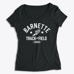 Barnette Elementary School Track and Field Women's Premium Scoop Neck