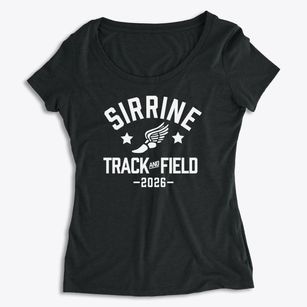 Sirrine Elementary School Track and Field Women's Premium Scoop Neck