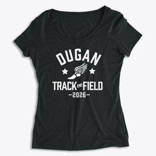 Dugan Elementary School Track and Field Women's Premium Scoop Neck