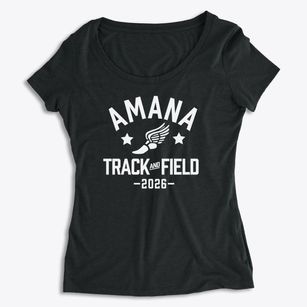 Amana Academy Track and Field Women's Premium Scoop Neck