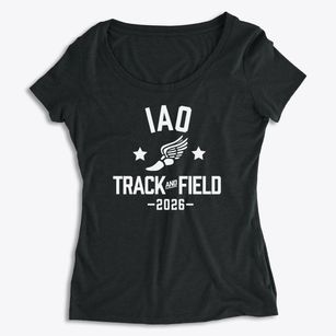 Iao Intermediate School Track and Field Women's Premium Scoop Neck